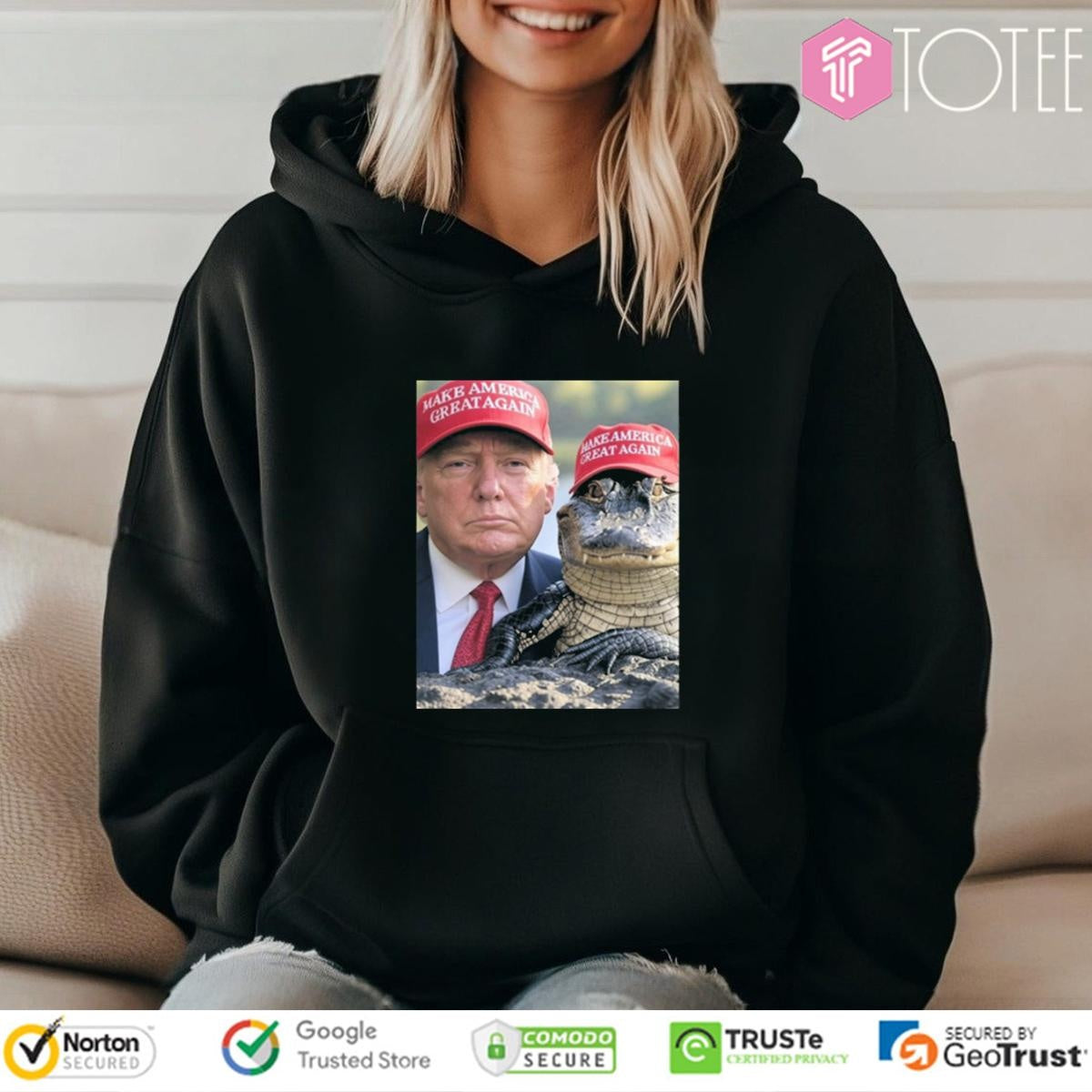 Donald Trump Alligator Alcatraz Make America Great Again T-shirt