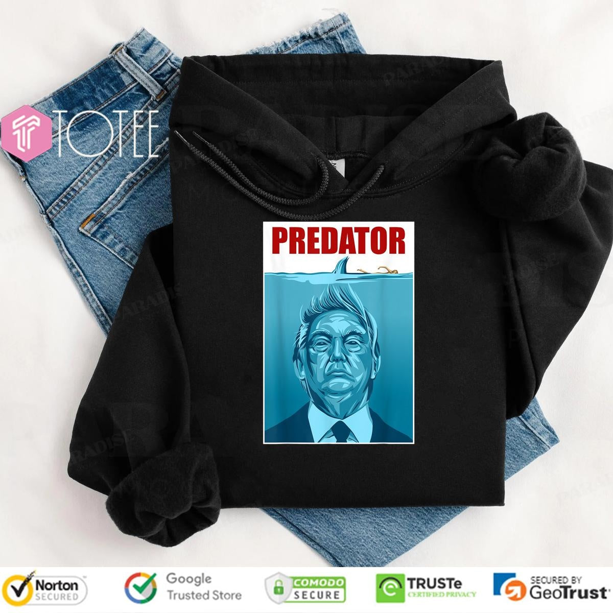 Donald Trump Predator Jaws T-shirt