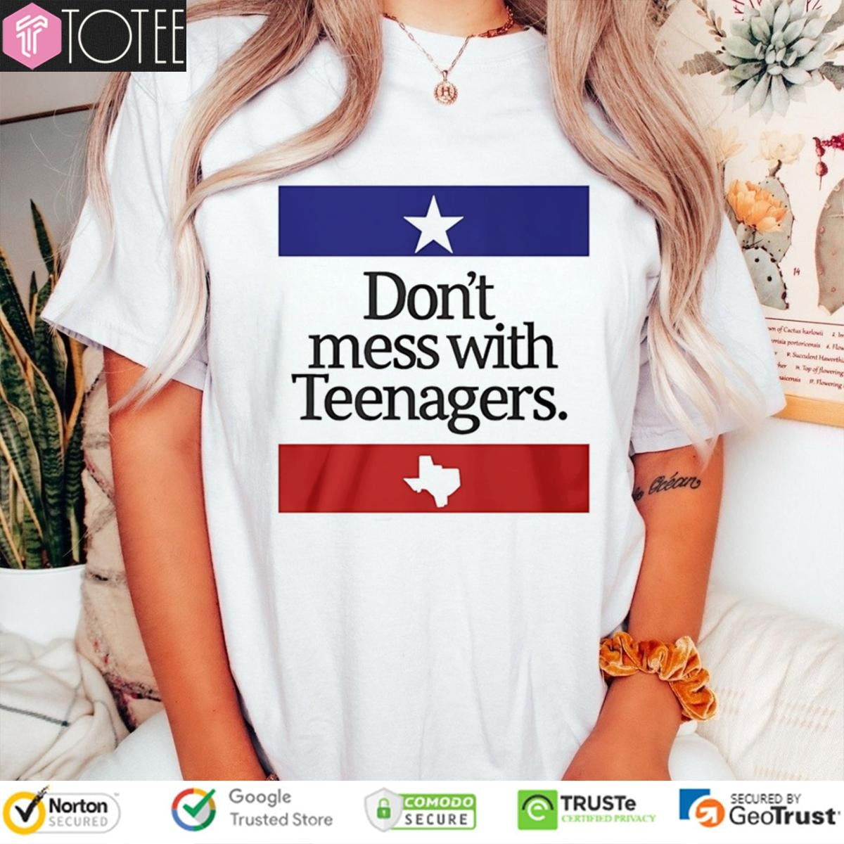 Dont Mess With Teenagers My Chemical Romance T-shirt