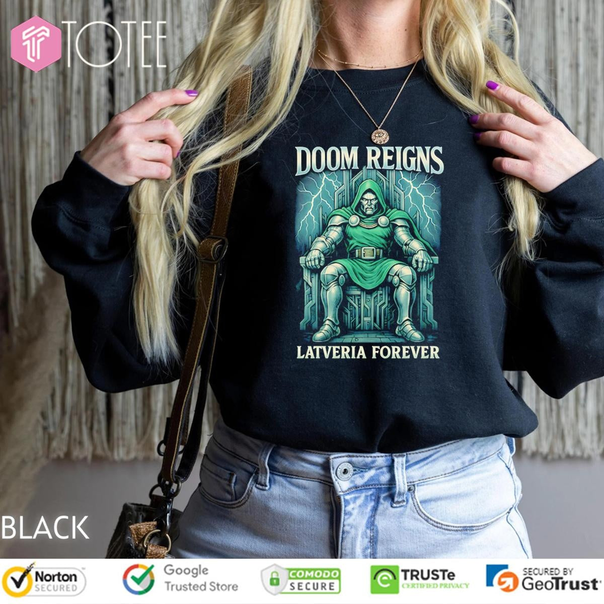 Doom Reigns Latveria Forever Graphic Bootleg T-shirt