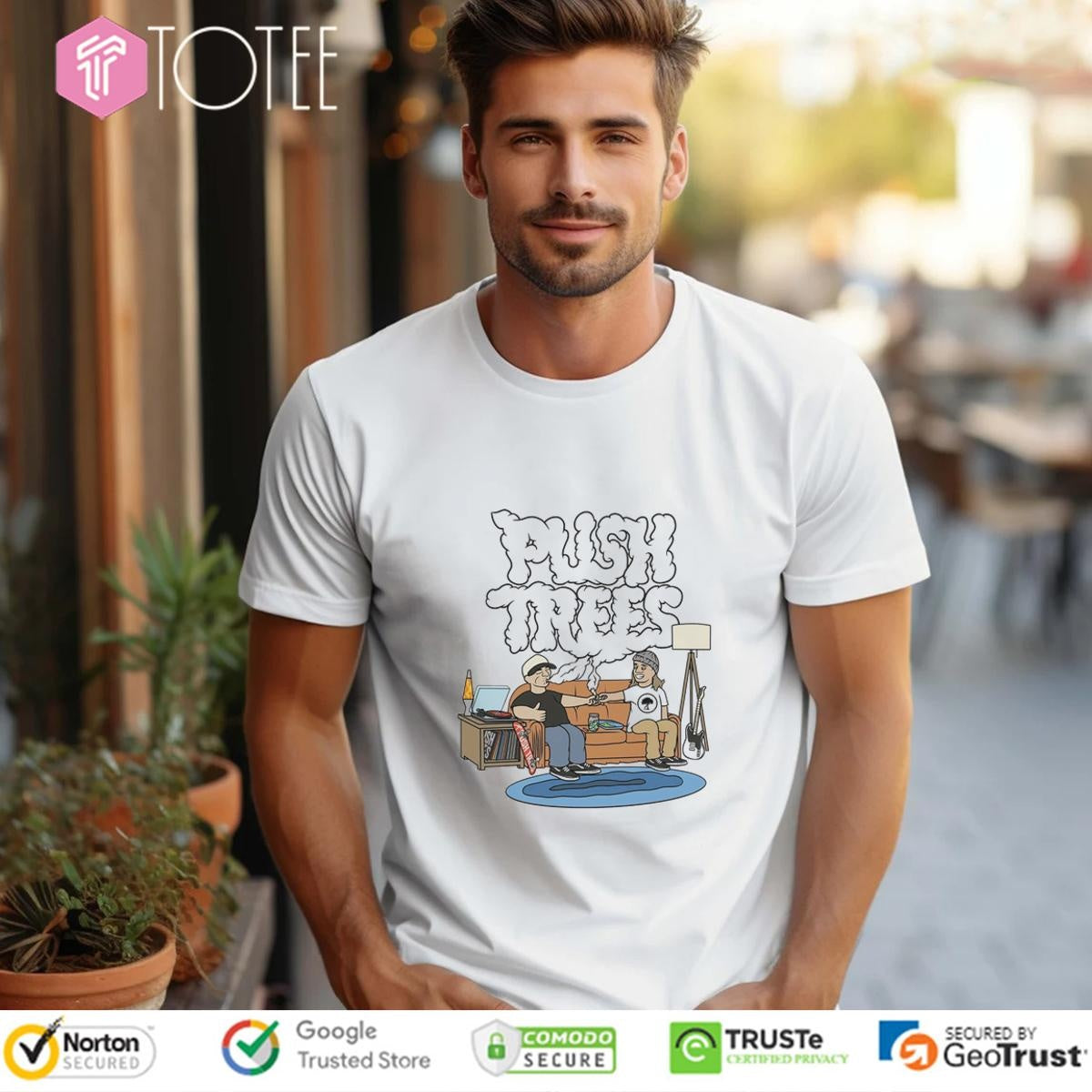 Dope As Yola Push Trees The Puff Puff Pass Cigarettes Smoke Sofa T-shirt