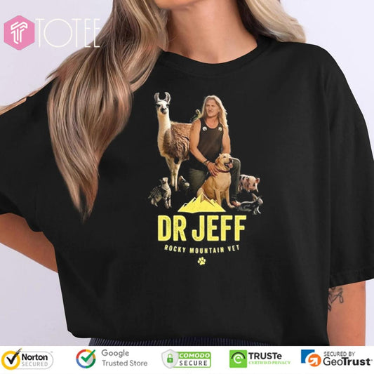 Dr Jeff Rocky Mountain Vet Fan Animal Planet T-shirt