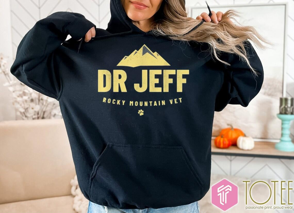 Dr Jeff Rocky Mountain Vet T-shirt