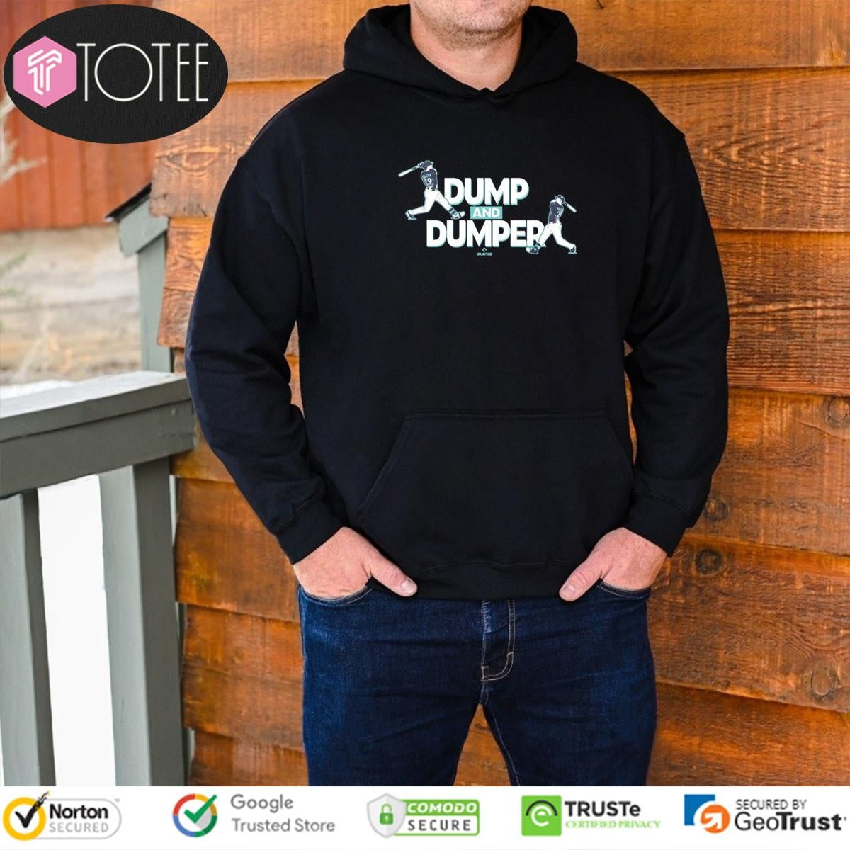 Dump And Dumper Cal Raleigh Seattle Mariners Baseball T-shirt