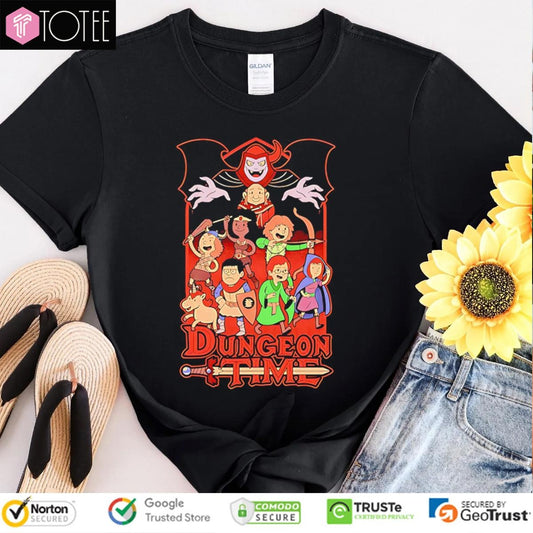 Dungeon Time Animation Rpg Adventure Time T-shirt