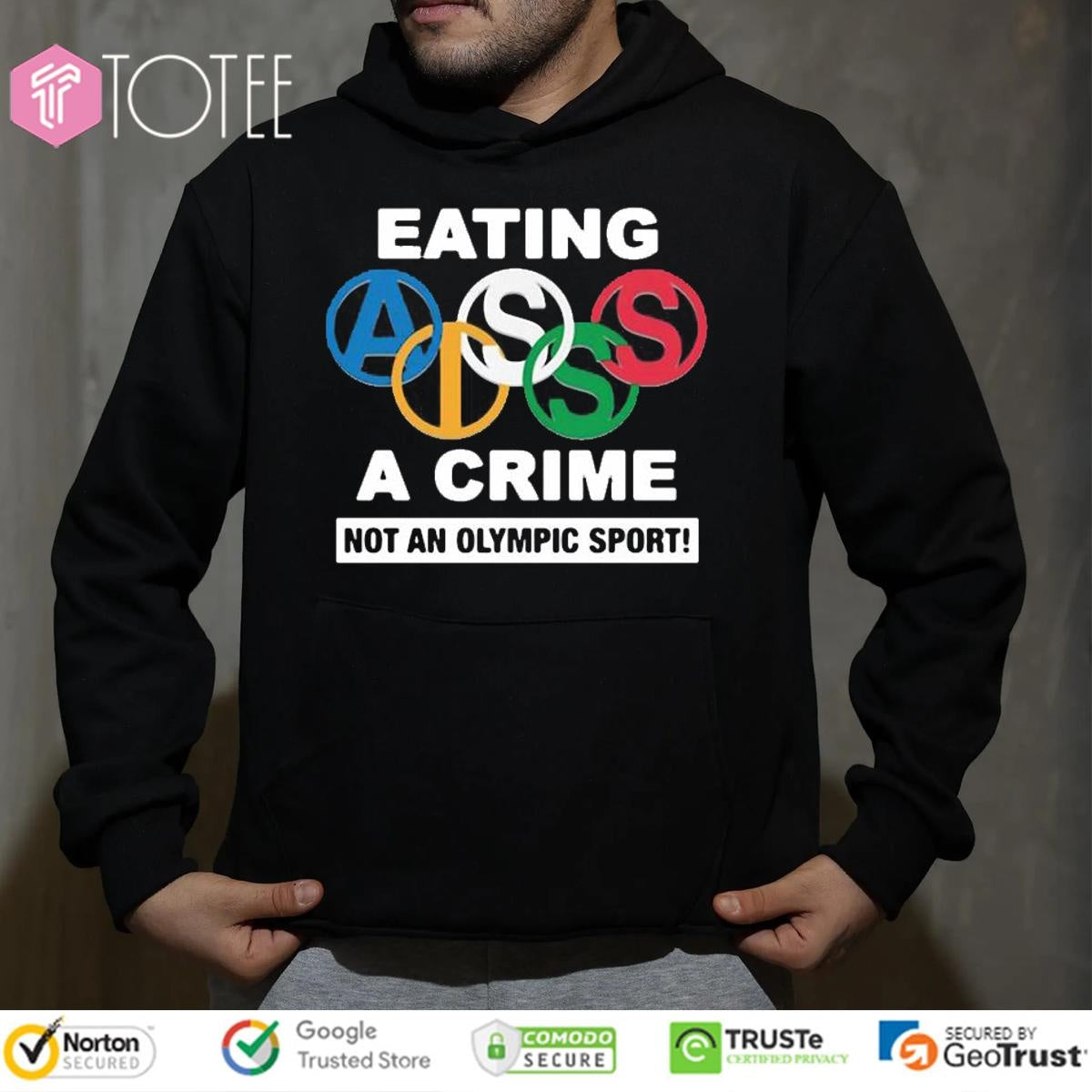 Eating Ass Is A Crime Not An Olympic Sport Simone Biles T-shirt