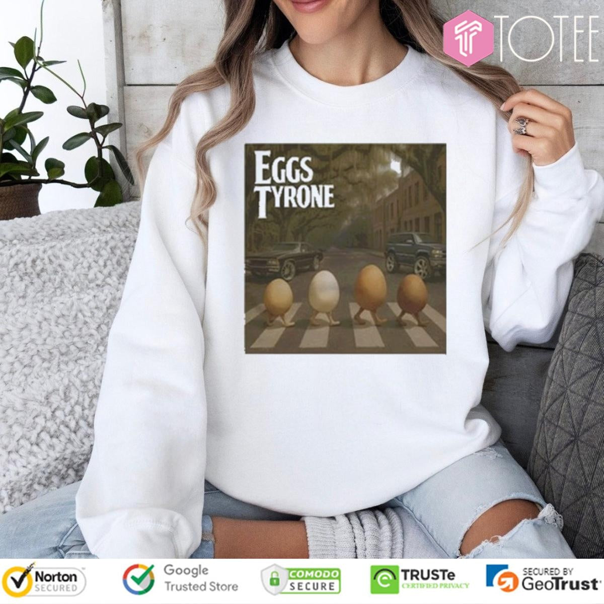 Eggs Tyrone Abbey Road T-shirt