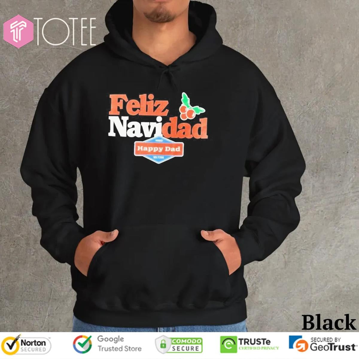 Feliz Navidad Happy Dad Fathers Day T-shirt