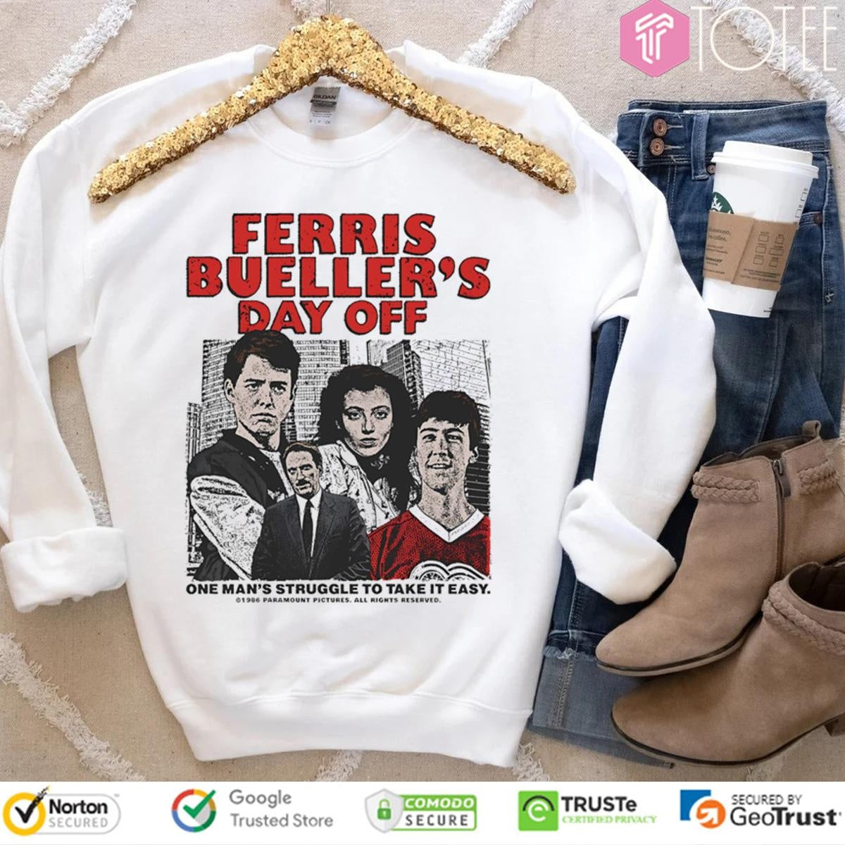 Ferris Buellers Day Off One Mans Struggle To Take It Easy T-shirt