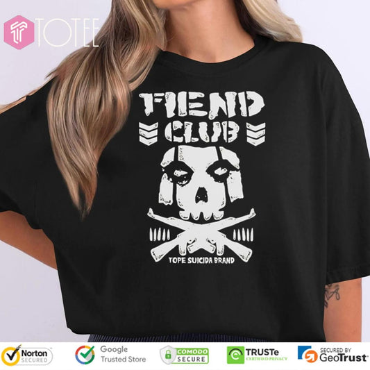 Fiend Club Tope Suicida Brand Ver Misfits T-shirt