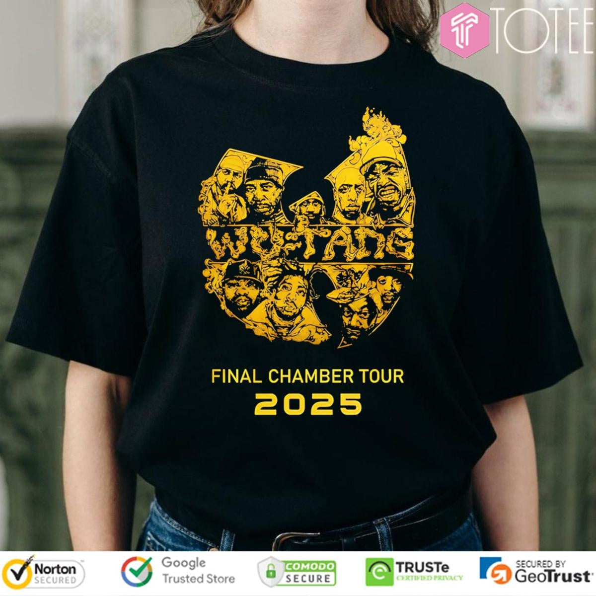 Final Chamber Tour 2025 Wu-Tang Clan Logo T-shirt