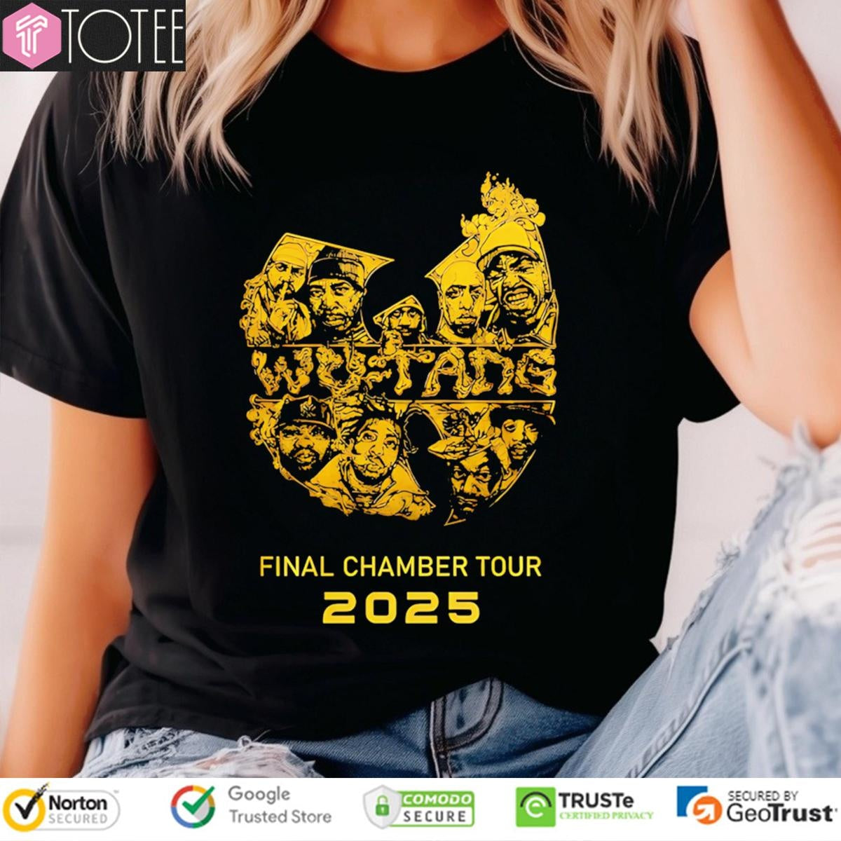 Final Chamber Tour 2025 Wu-Tang Clan Logo T-shirt