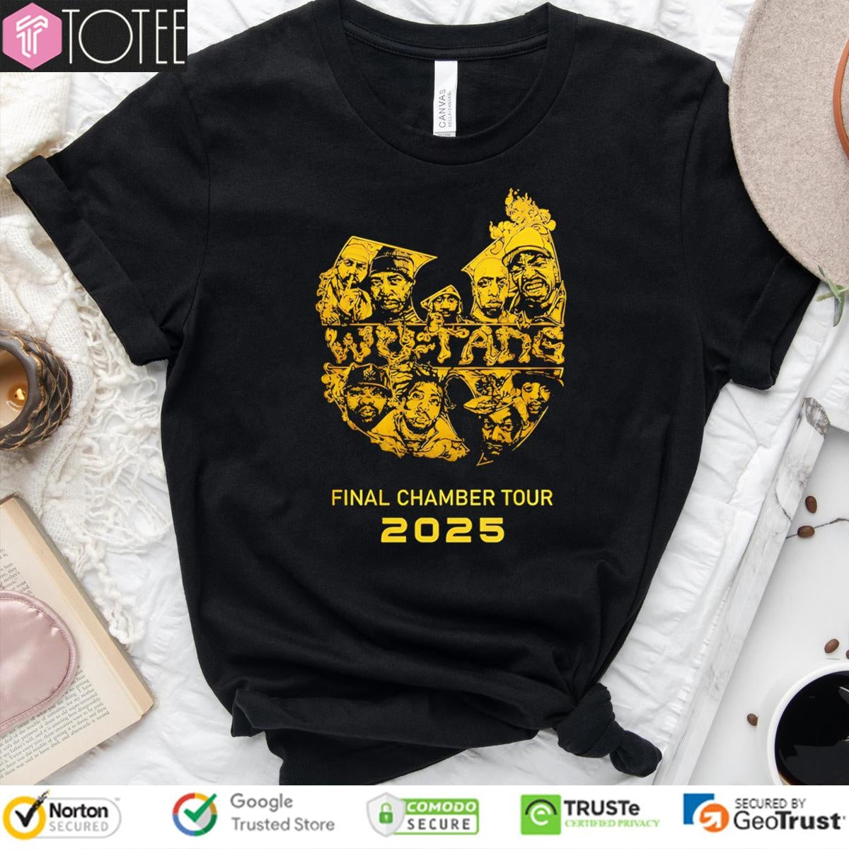 Final Chamber Tour 2025 Wu-Tang Clan Logo T-shirt