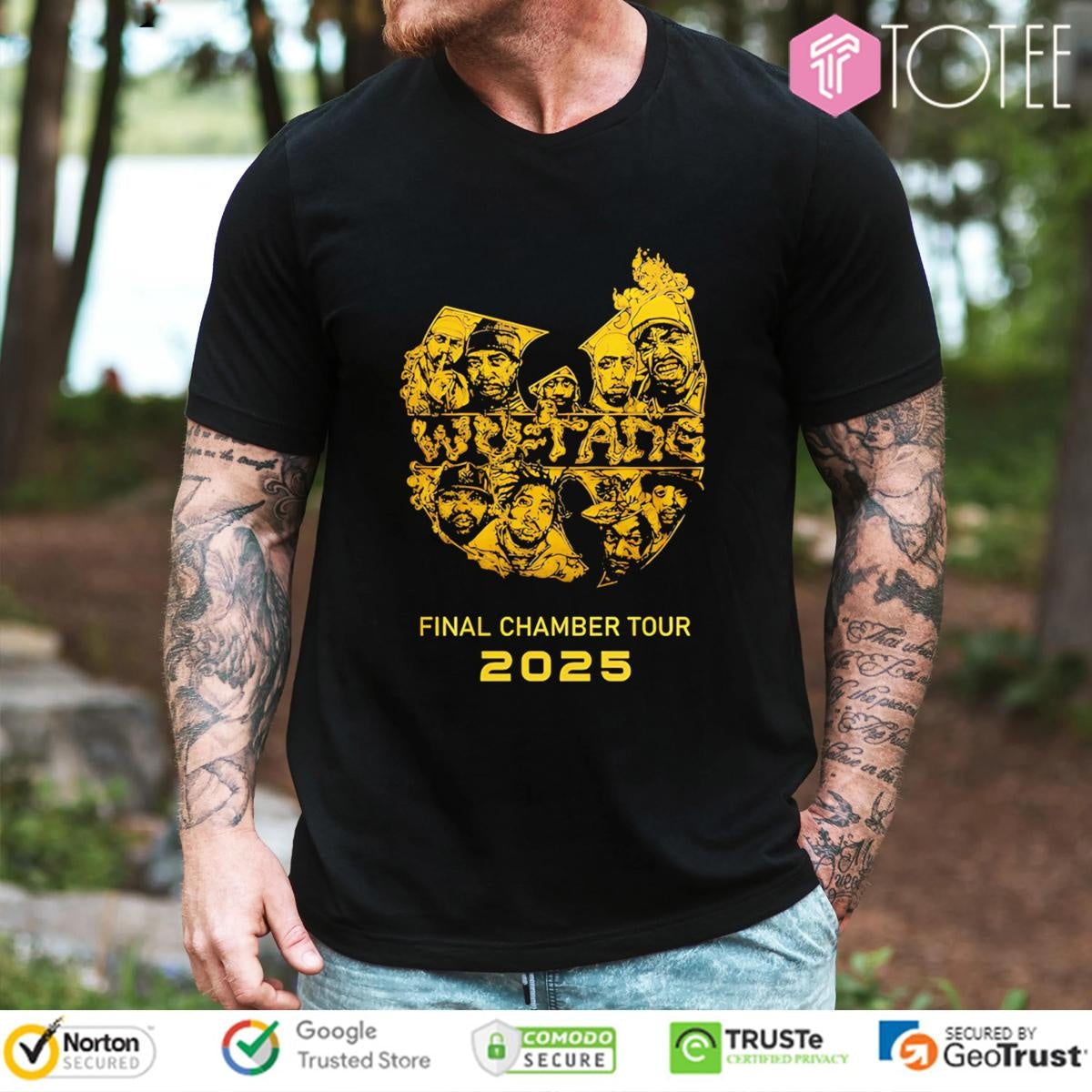 Final Chamber Tour 2025 Wu-Tang Clan Logo T-shirt
