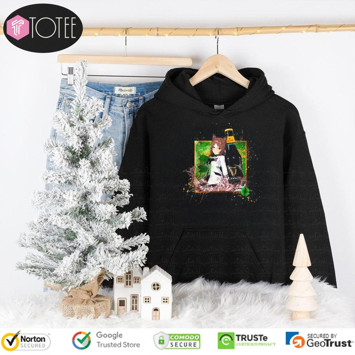 Fine Motion Uma Musume Pretty Derby Guinness Foreign Extra Stout Anime T-shirt