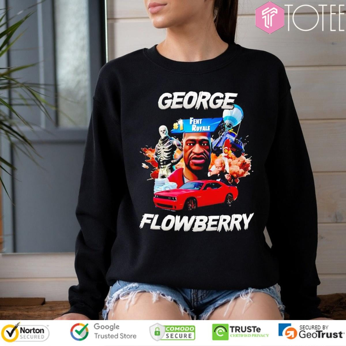 George Floyd Fent Royale Flowberry T-shirt