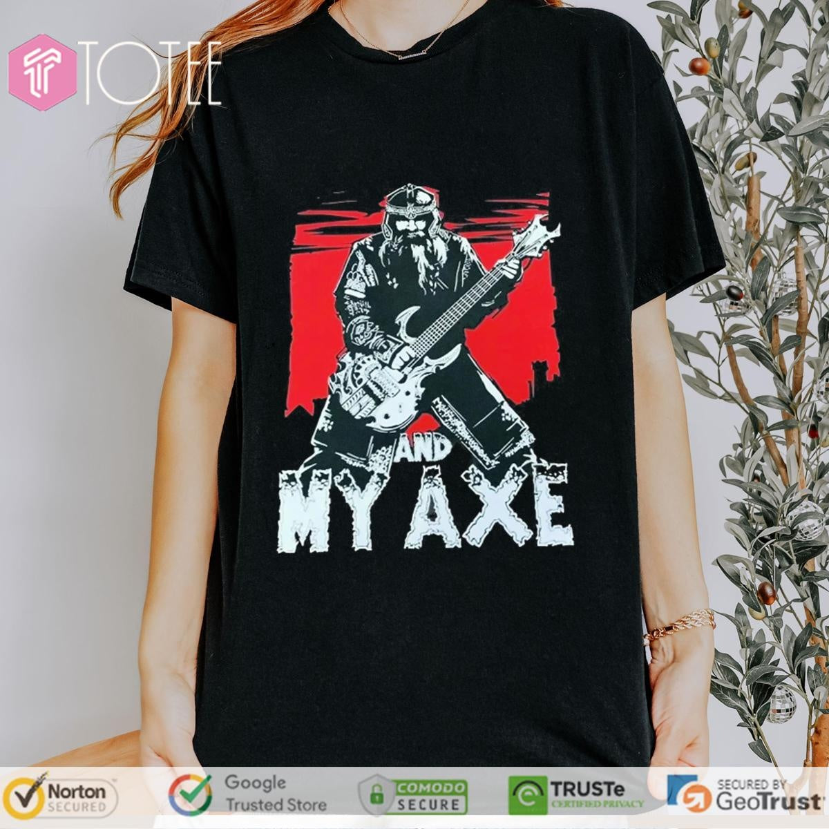 Gimli And My Axe Lord Of The Rings T-shirt