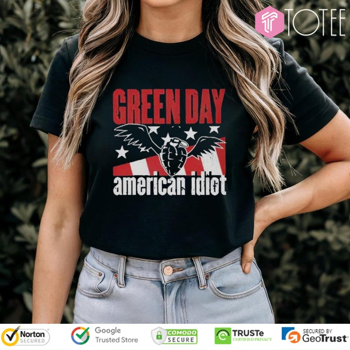 Green Day Band American Idiot T-shirt