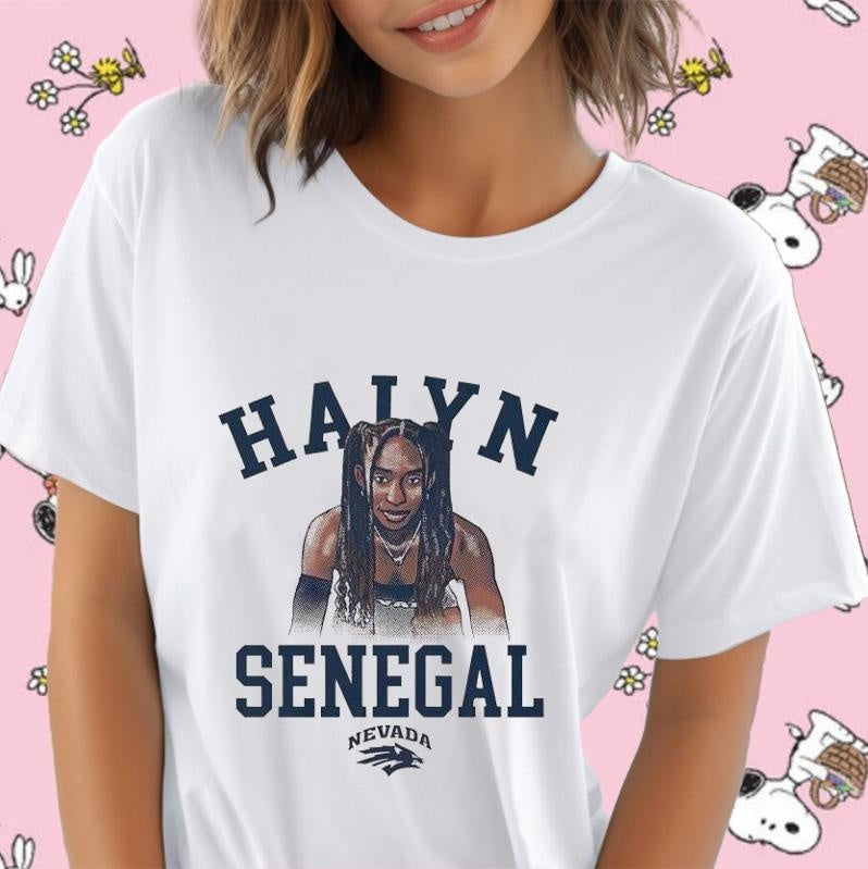Halyn Senegal Nevada Wolf Pack T-shirt