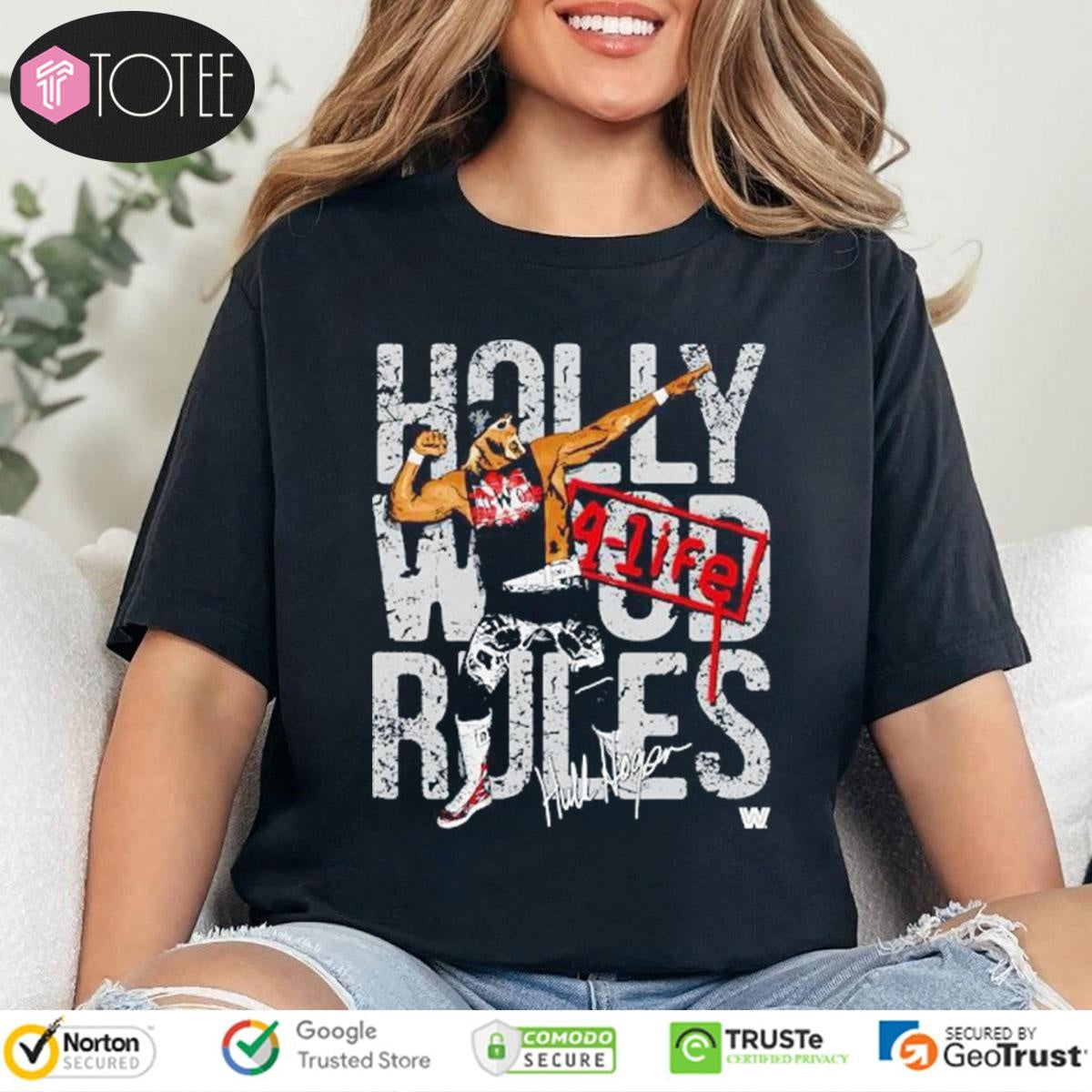 Hollywood Rules 4-Life Hulk Hogan Signature T-shirt
