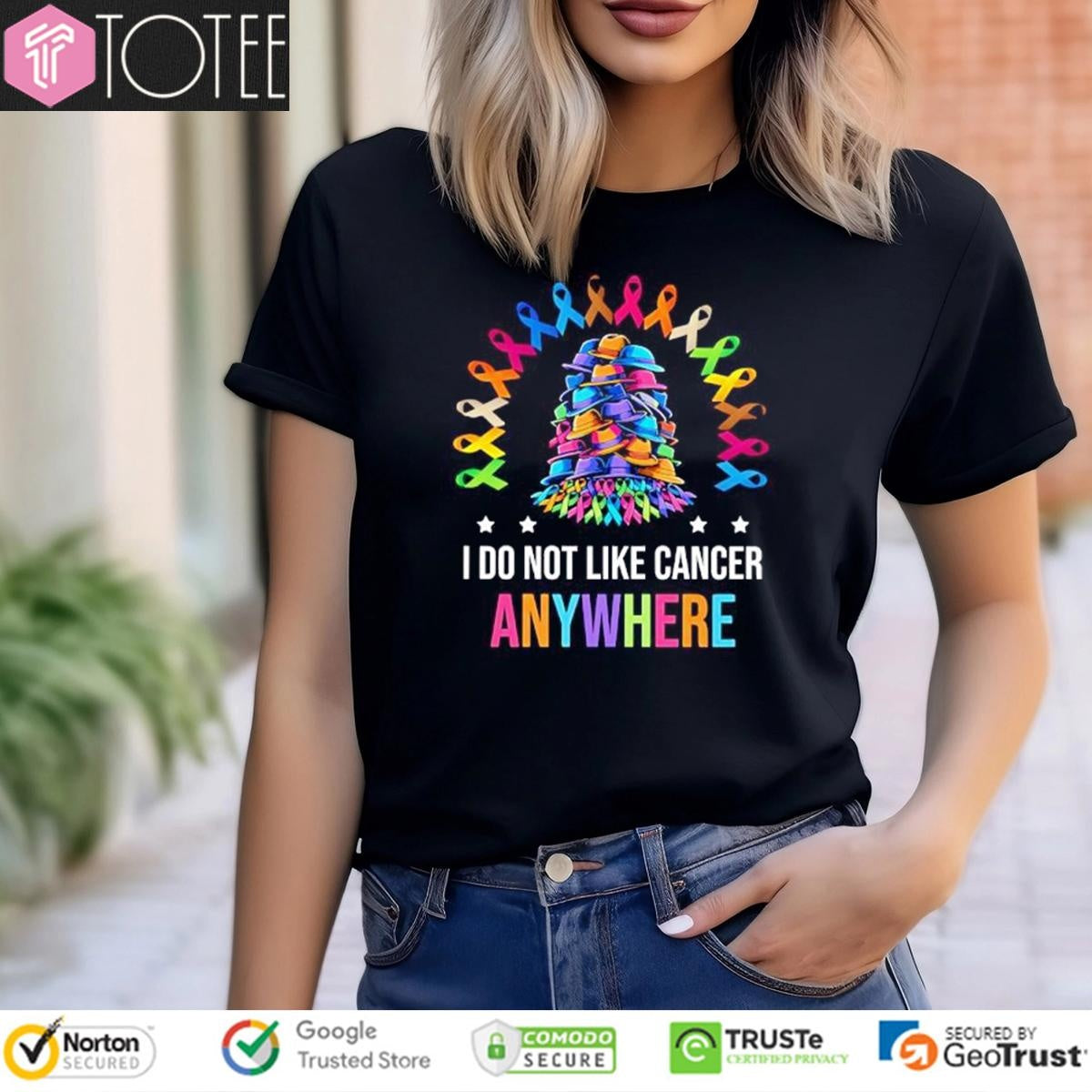 I Do Not Like Cancer Anywhere T-shirt