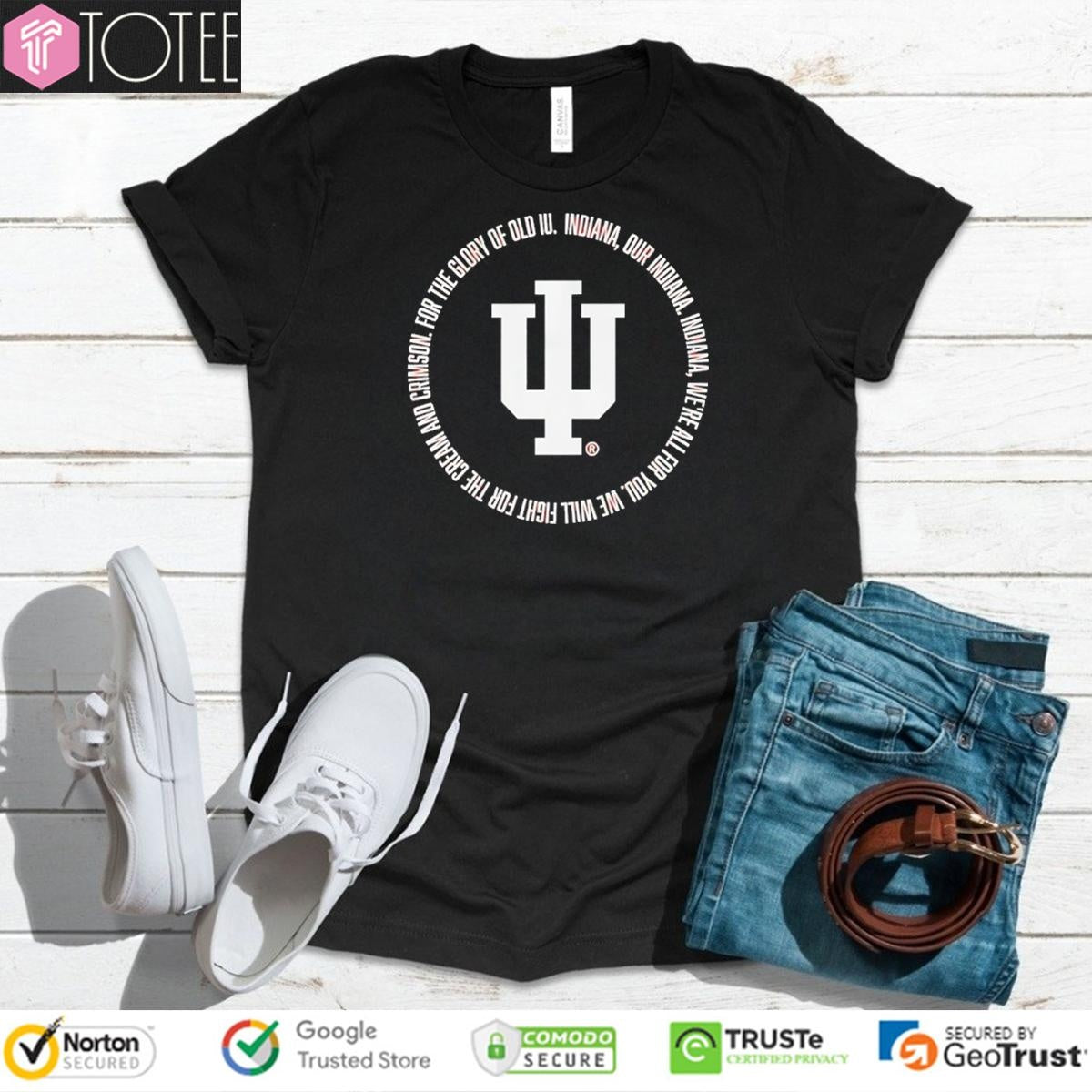 Indiana Hoosiers For The Glory Of Old Iu Indiana Our Indiana T-shirt