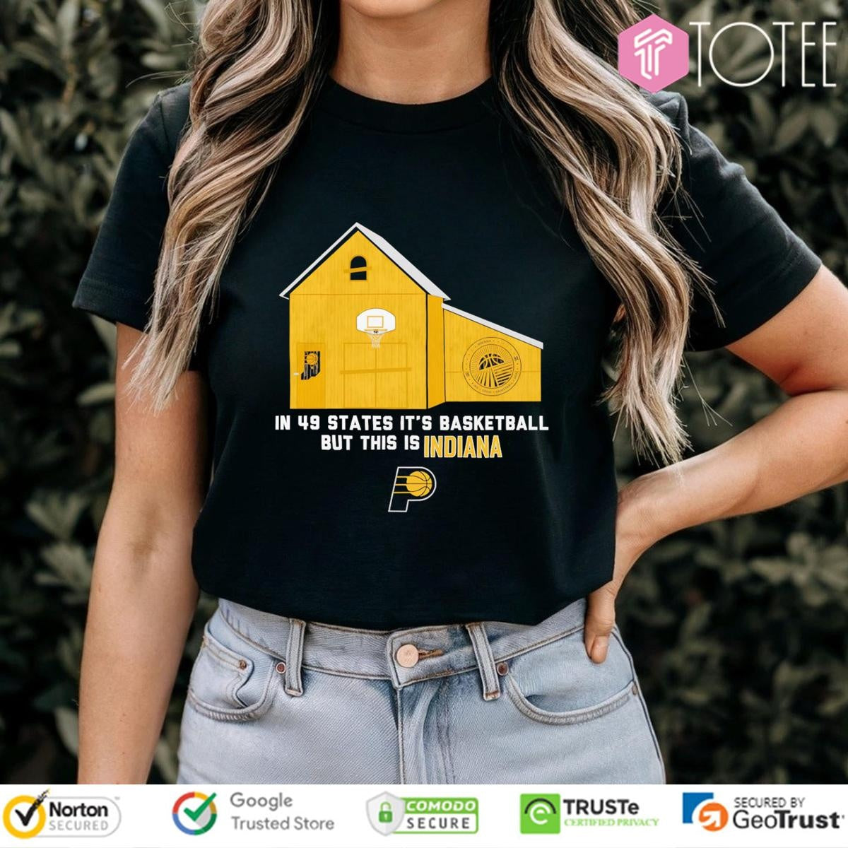 Indiana Pacers In 49 States Its Basketball But This Is Indiana T-shirt