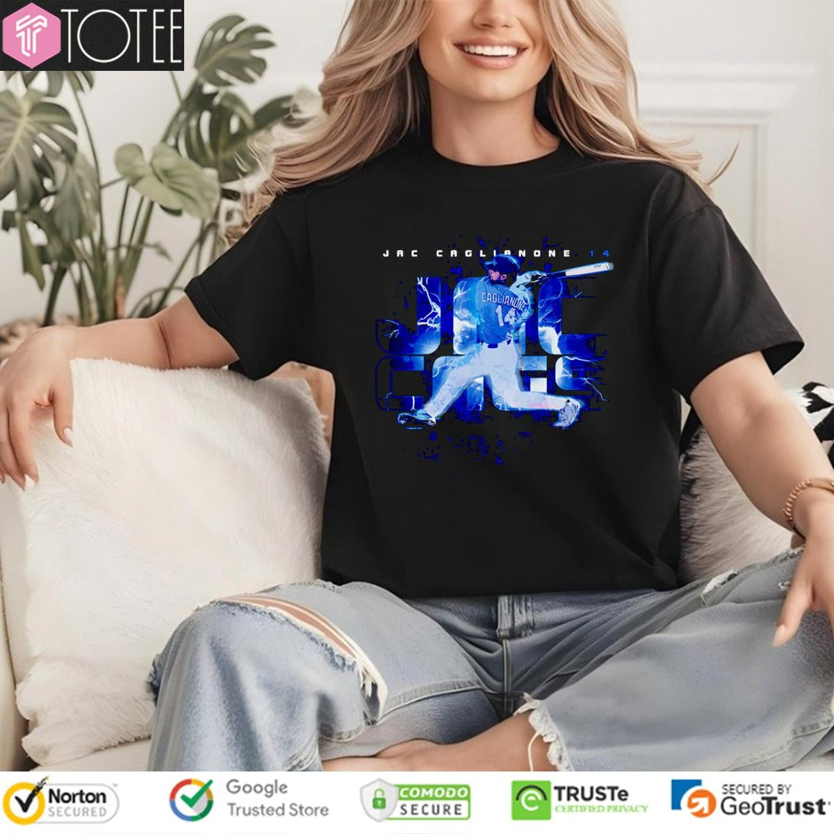 Jac Caglianone Kansas City Royals Jac Cags Graphic T-shirt