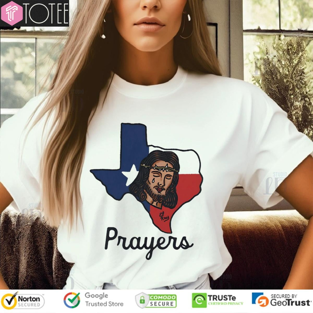 Jesus Prayers Texas T-shirt