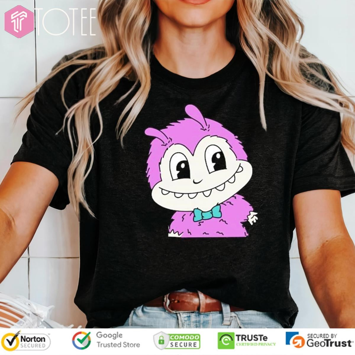 Jolli Bubu Purple Dream Bag Charm Jollibee X Labubu T-shirt