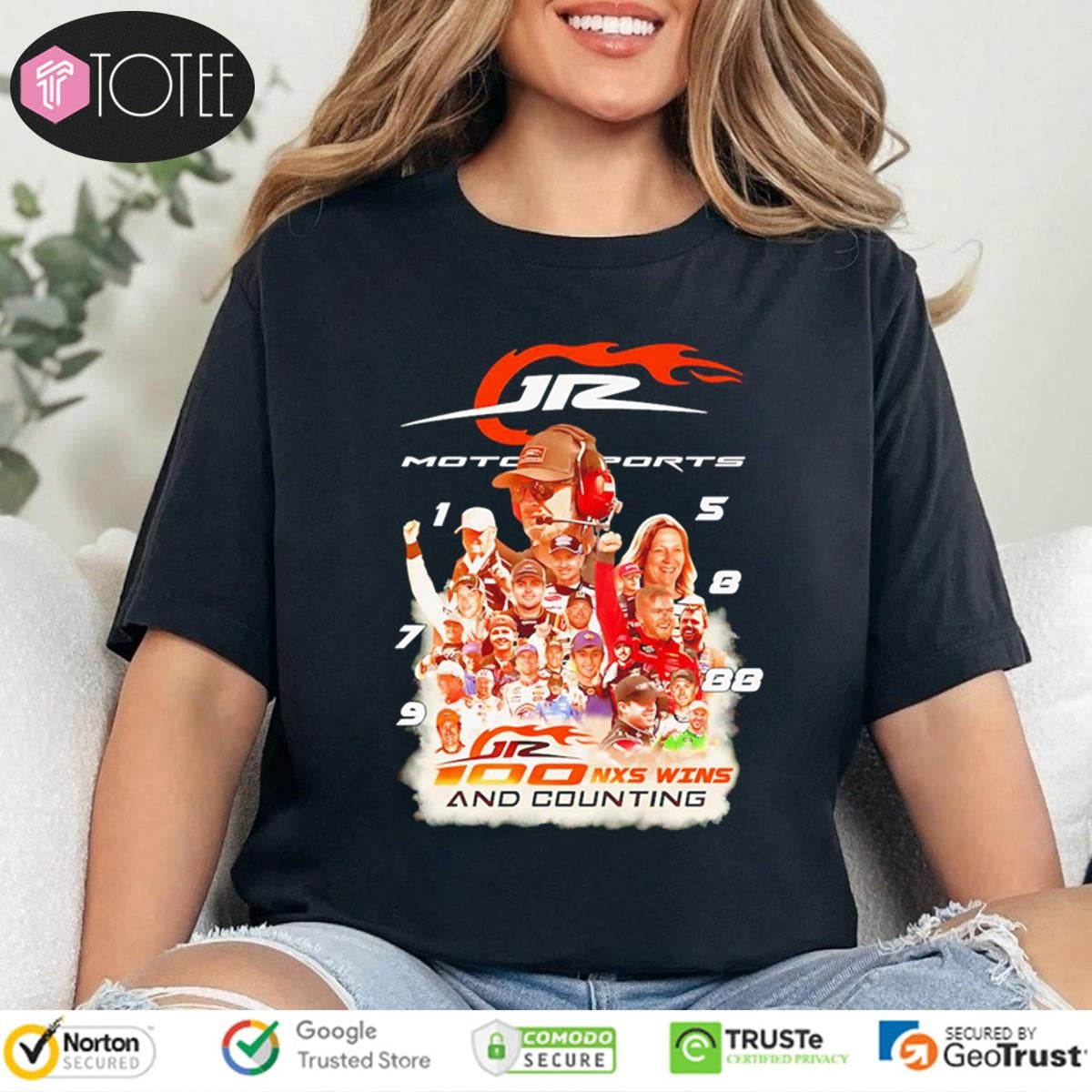 Jr Motorsports 100 Nxs Wins And Counting T-shirt