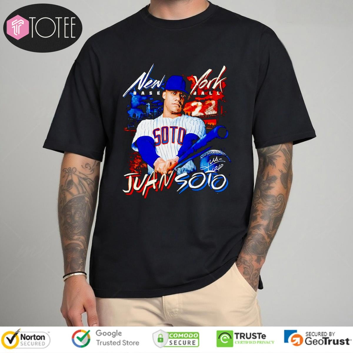 Juan Soto New York Mets Baseball Signature T-shirt