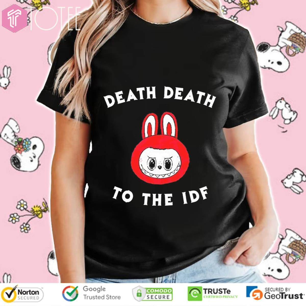 Labubu Death Death To The Idf T-shirt