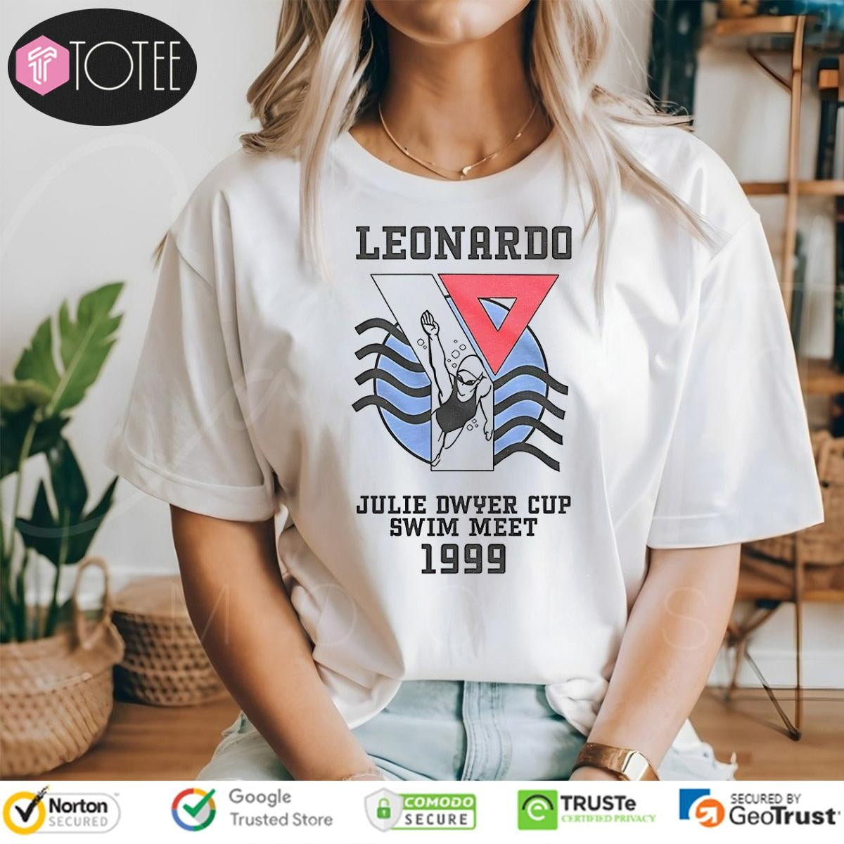 Leonardo Julie Dwyer Cup Swim Meet 1999 T-shirt