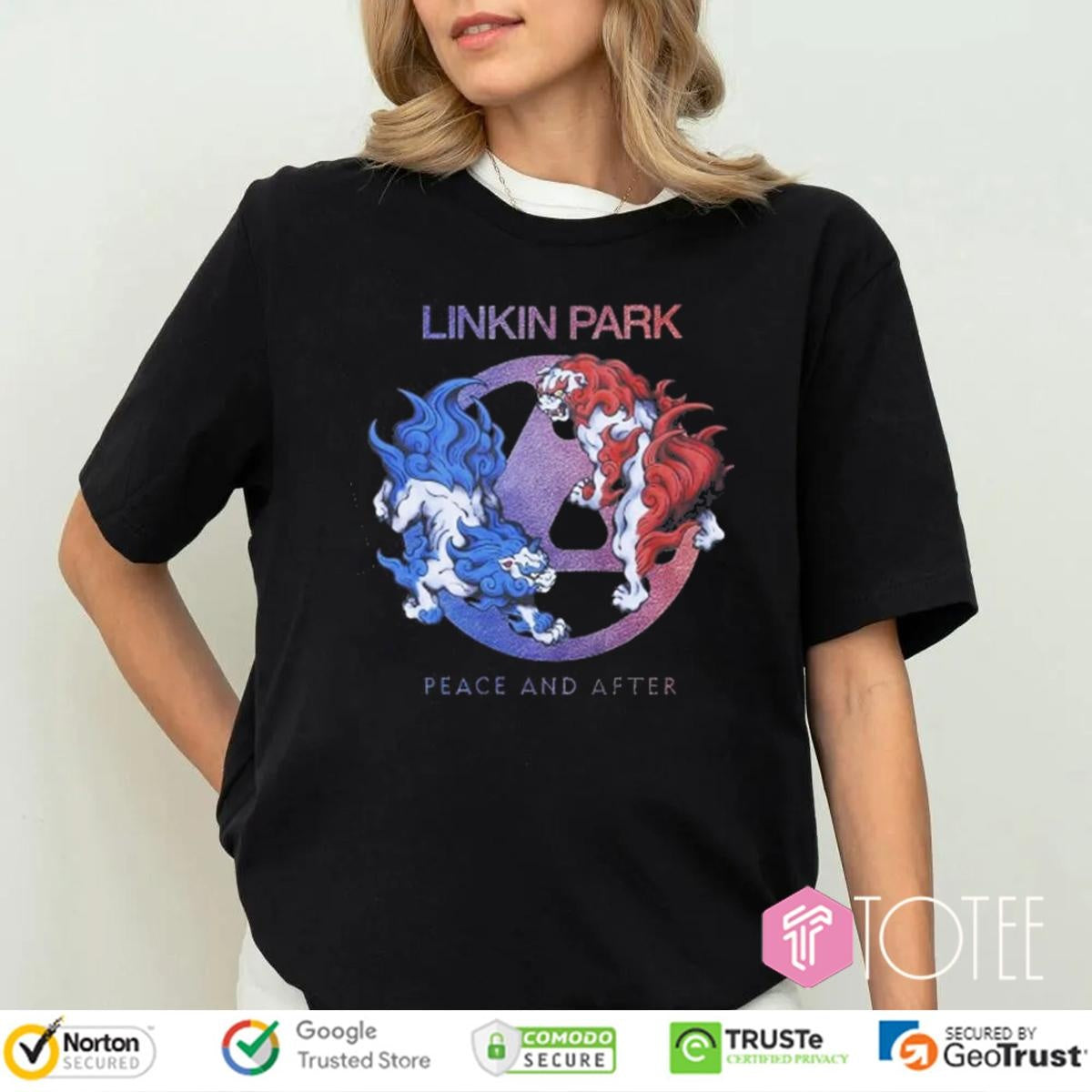 Linkin Park Peace And After From Zero World Tour 2025 Japan Komainu T-shirt