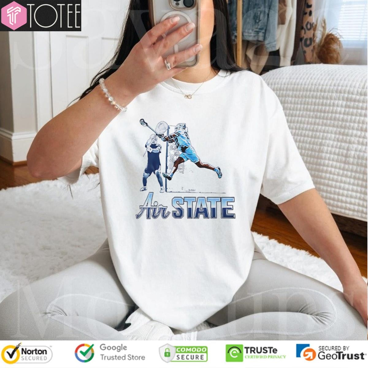 Matt Traynor Air State Penn State Nittany Lions Lacrosse T-shirt