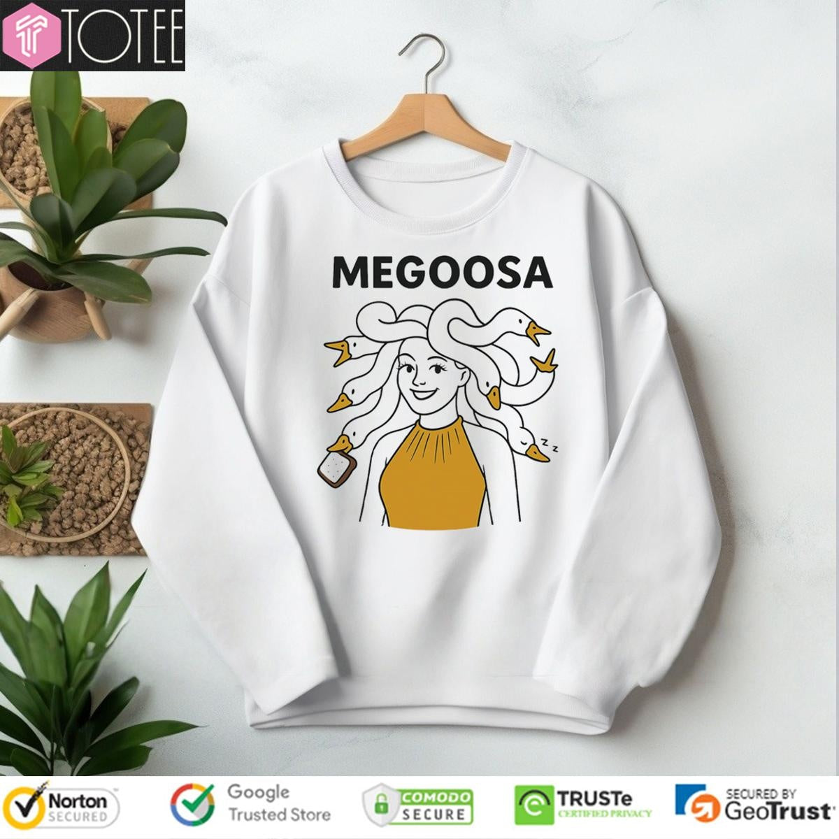 Megoosa Medusa Goose T-shirt