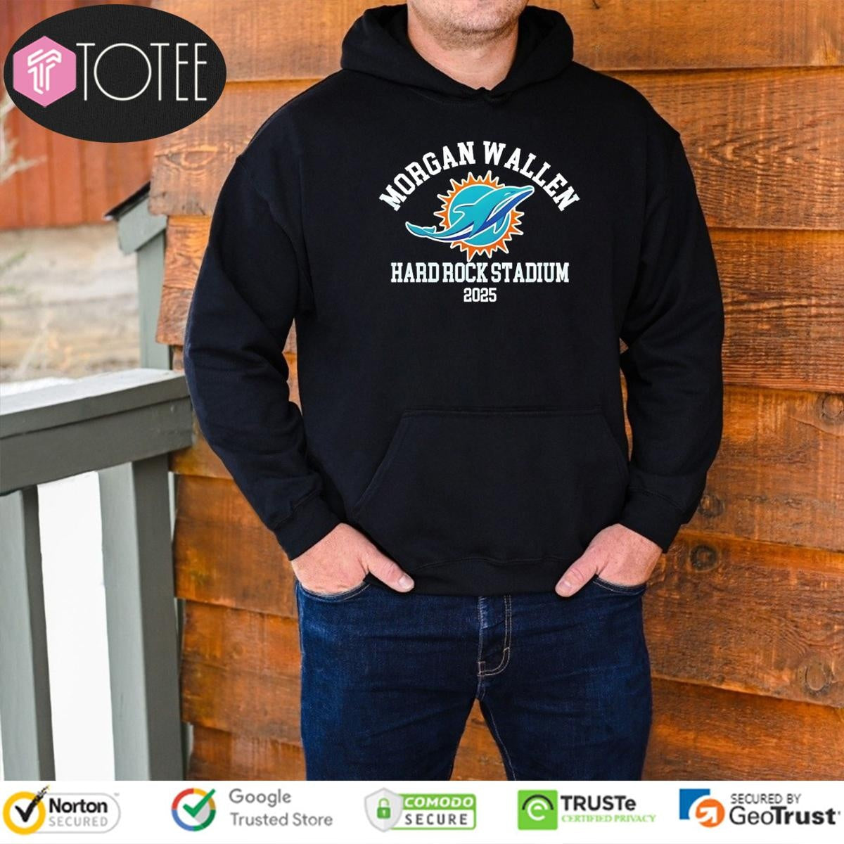 Miami Dolphins X Morgan Wallen Tour 2025 Hoodie