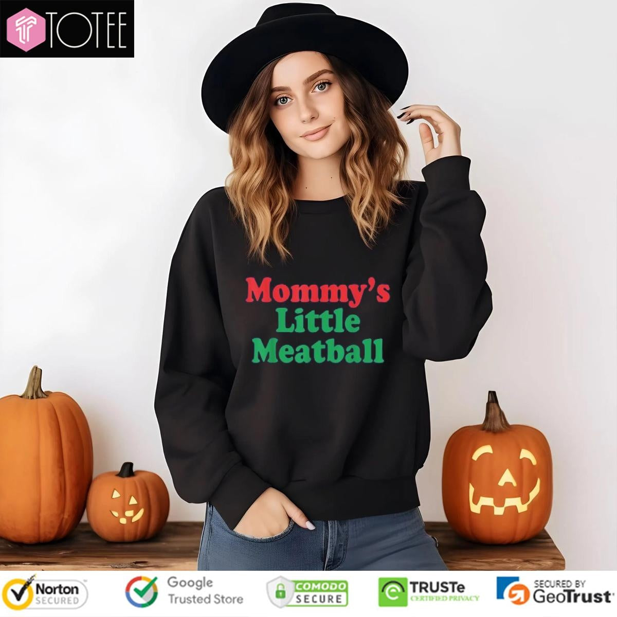 Mommys Little Meatball Italian Mothers Day T-shirt