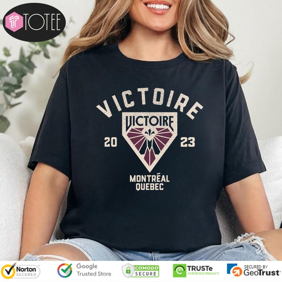 Montreal Victoire Stadium Essentials Get Back Vintage T-shirt
