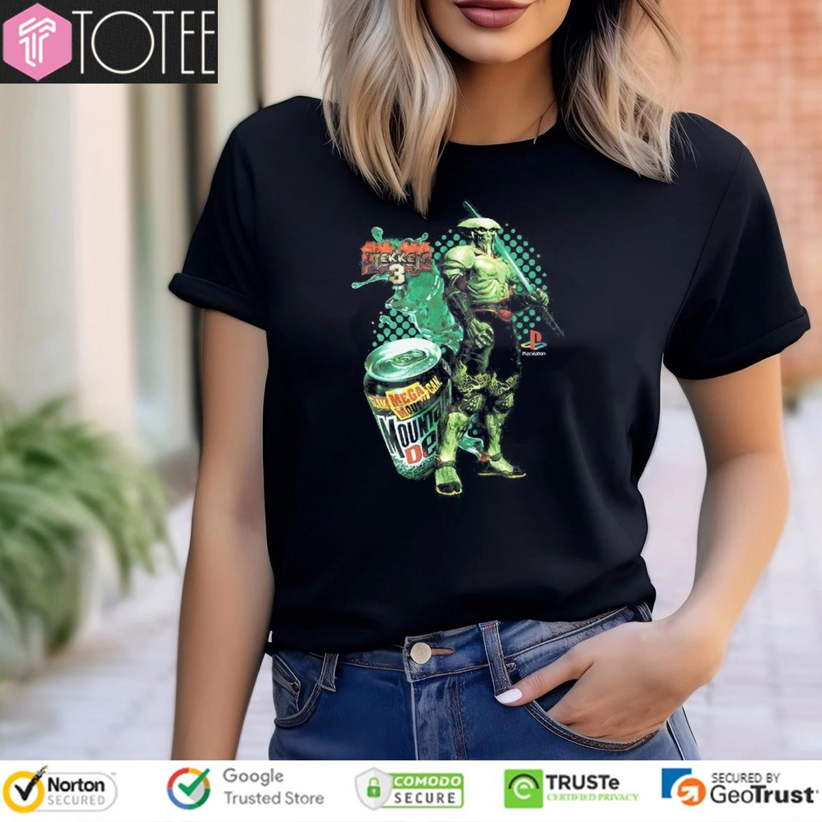 Mountain Dew X Yoshimitsu Tekken T-shirt