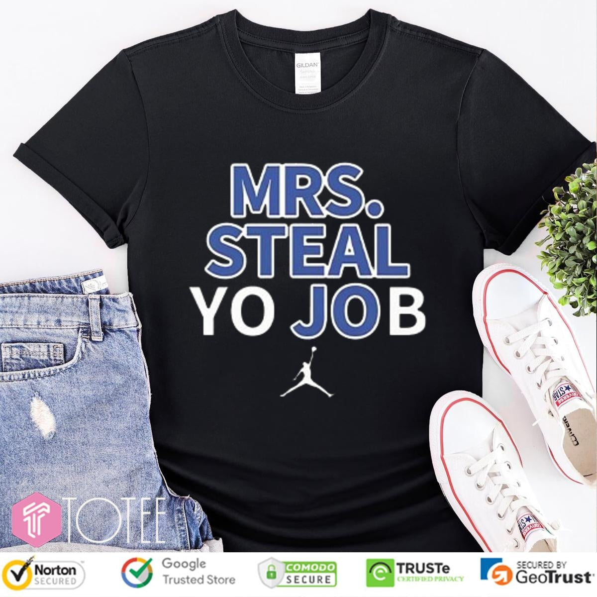 Mrs. Steal Yo Job Lexie Hull Indiana Fever T-shirt