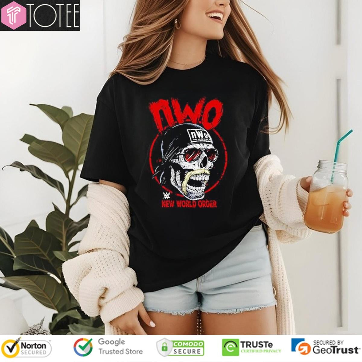 N.W.O Skull Hogan New World Order T-shirt