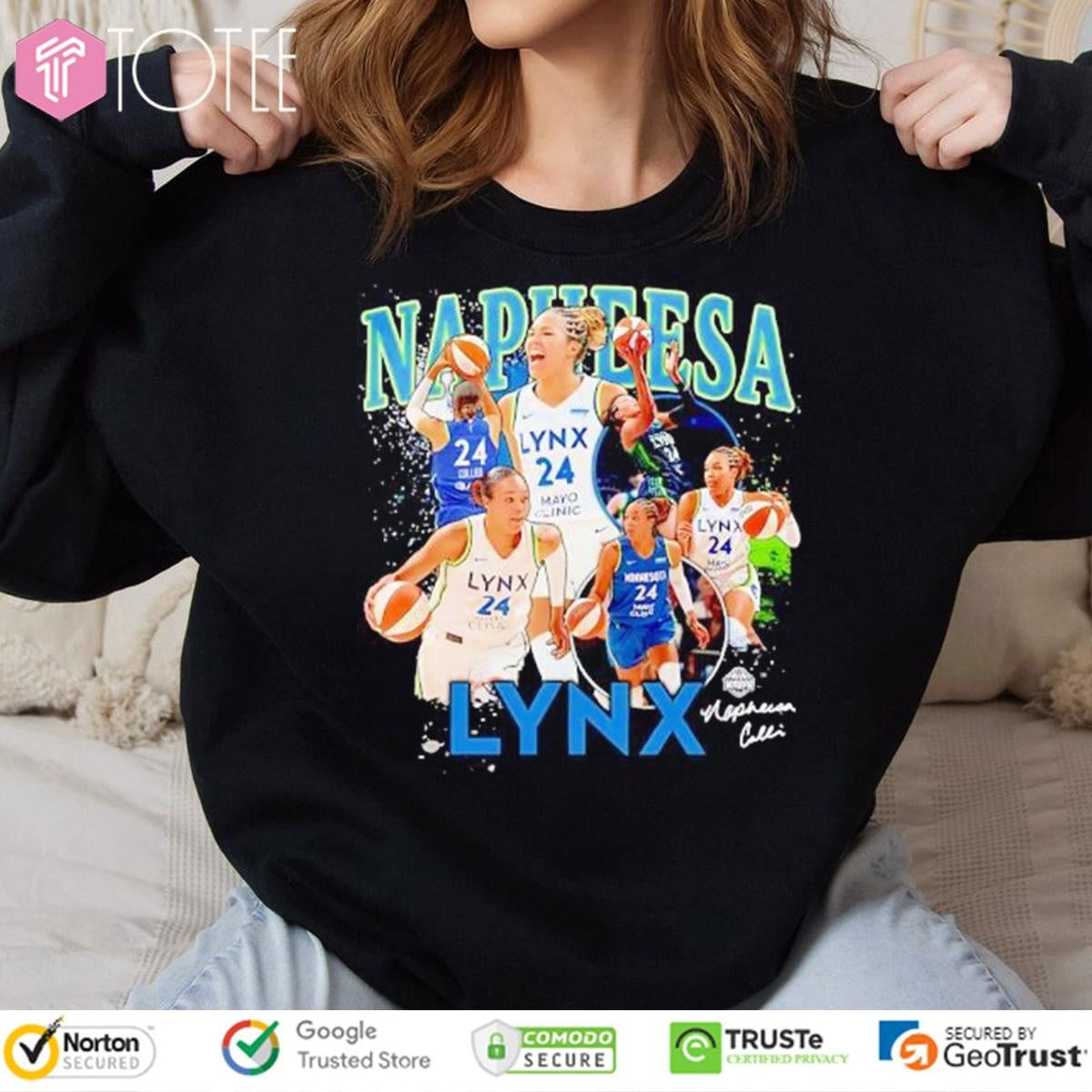 Napheesa Collier Minnesota Lynx Wnba All-Star Signature Bootleg T-shirt