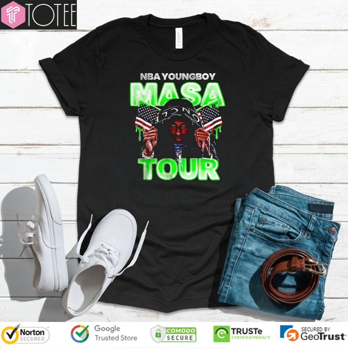 Nba Youngboy Masa Tour 2025 T-shirt