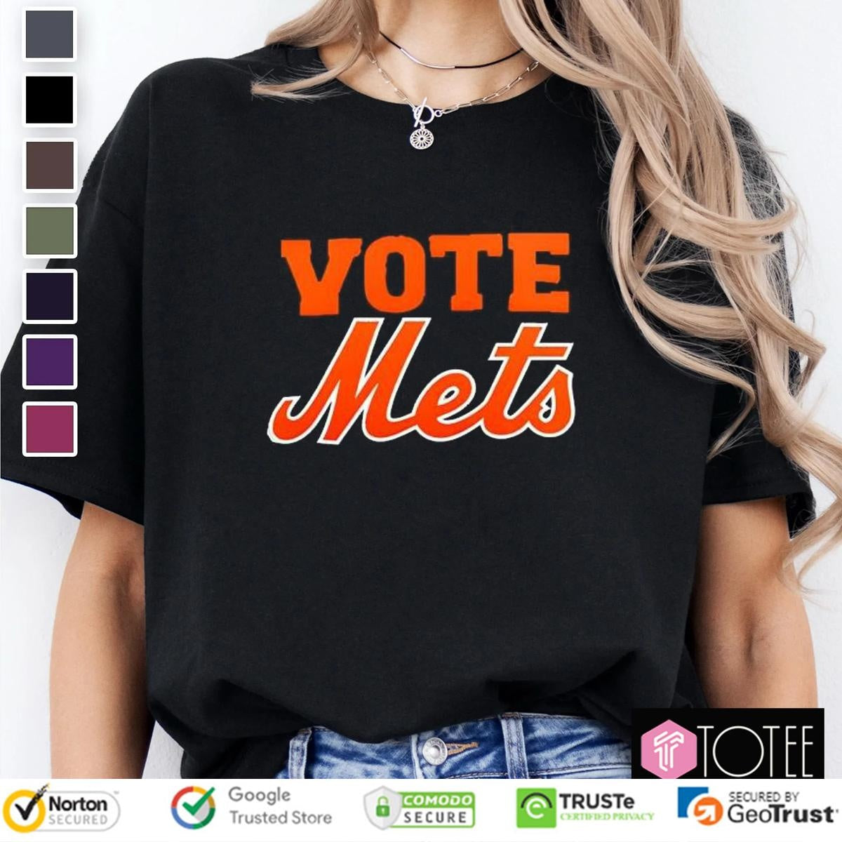 New York Mets Vote Mets T-shirt