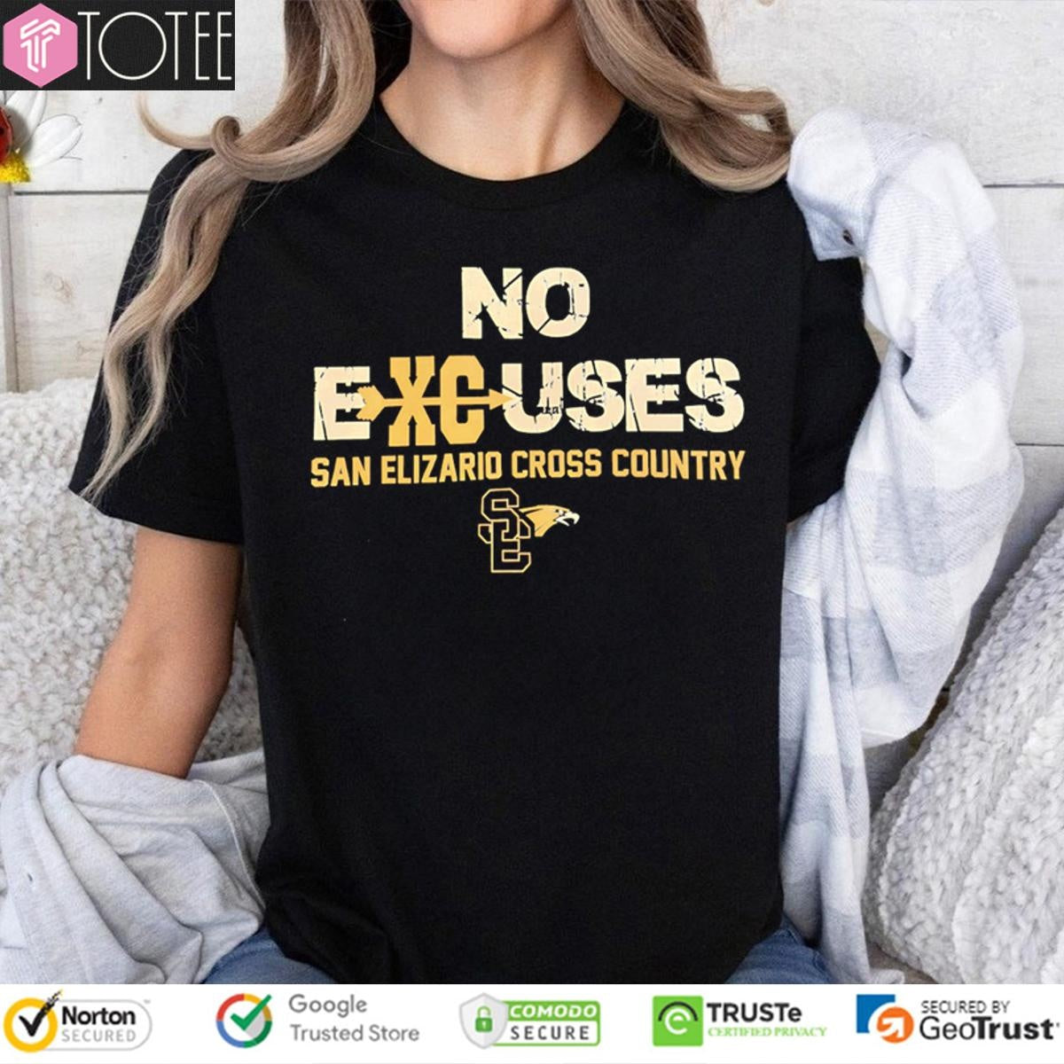 No Excuses San Elizario Cross Country T-shirt