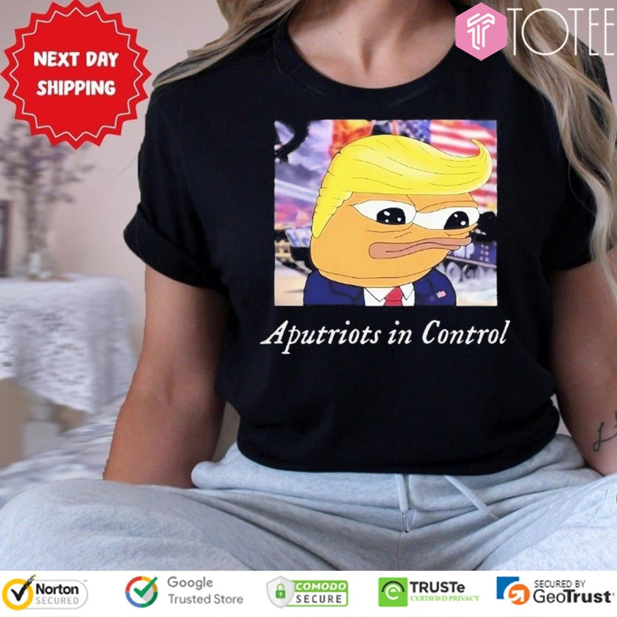 Pepe The Frog Trump Aputriots In Control T-shirt