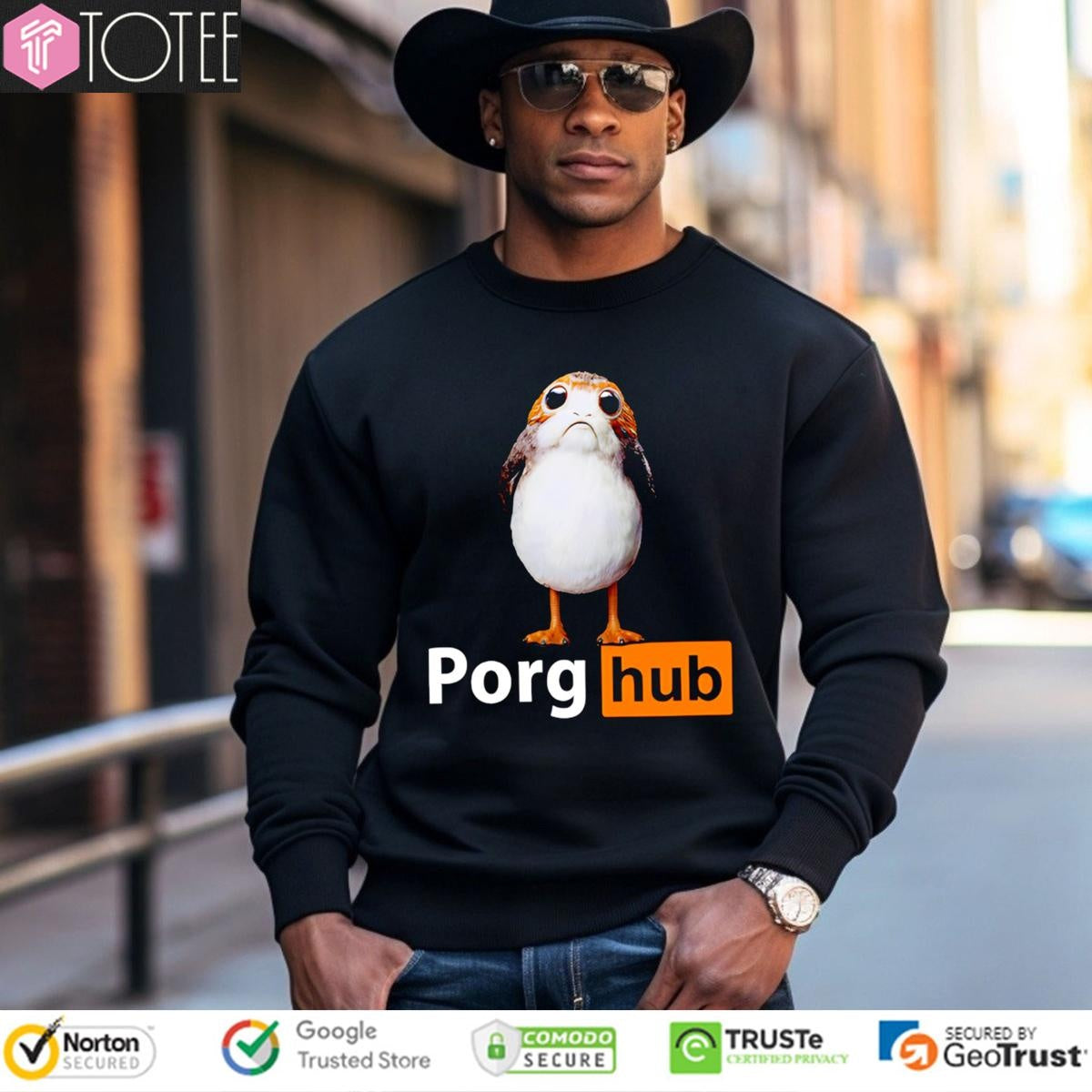 Porg Hub Parody Porg Wookieepedia Star Wars T-shirt