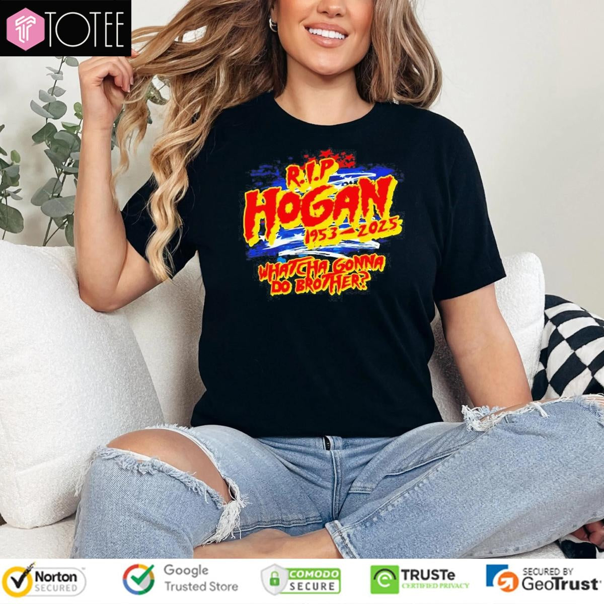 R.I.P Hulk Hogan 1953-2025 Whatcha Gonna Do Brother Wwe T-shirt